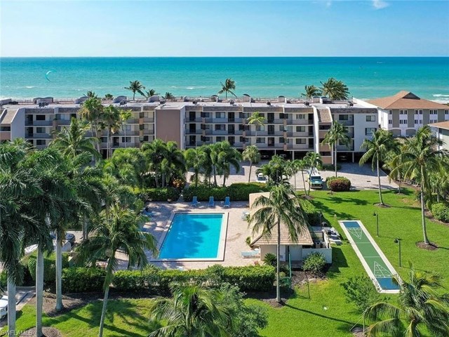 sanibel island, fl beachfront vacation rental condo full gulf view